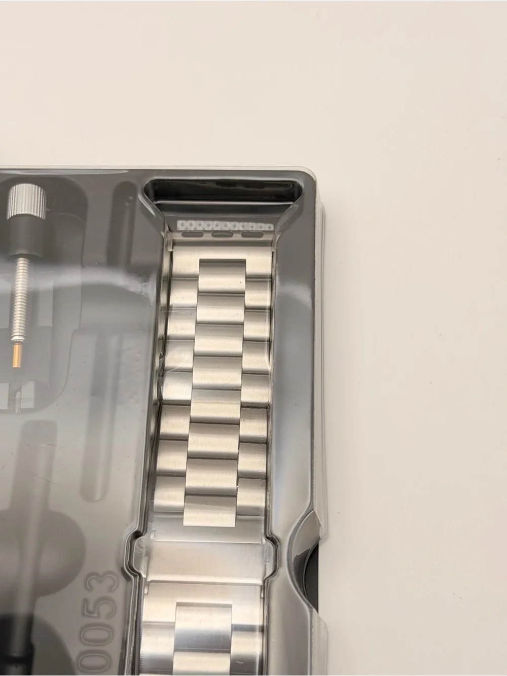 Apple Watch Band, Stainless Steel, New, 42/44/45/46/49mm, silver